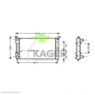 Теплообменник KAGER 31-0430
