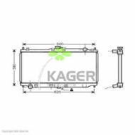Теплообменник KAGER 31-0726
