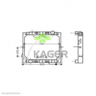 Теплообменник KAGER 31-2116