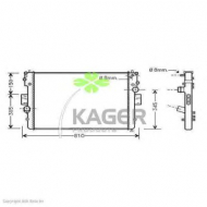 Теплообменник KAGER 31-2144