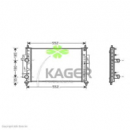 Теплообменник KAGER 31-2655