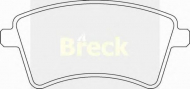 Комплект тормозных колодок BRECK 24693 00 701 00