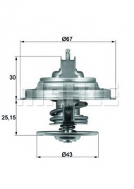 Термостат MAHLE ORIGINAL TX 31 92D