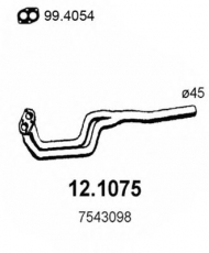 Трубка ASSO 12.1075