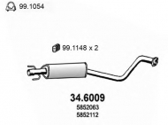 Амортизатор ASSO 34.6009