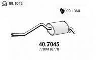 Амортизатор ASSO 40.7045