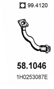 Трубка ASSO 58.1046