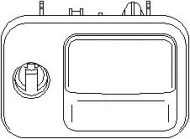 Замок TOPRAN 110 668