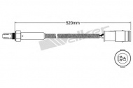 Датчик WALKER PRODUCTS 250-23802