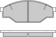 Комплект тормозных колодок E.T.F. 12-0322