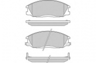Комплект тормозных колодок E.T.F. 12-0909
