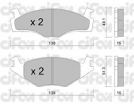 Комплект тормозных колодок CIFAM 822-045-0