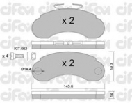 Комплект тормозных колодок CIFAM 822-055-1