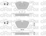 Комплект тормозных колодок CIFAM 822-124-0