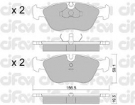 Комплект тормозных колодок CIFAM 822-182-0