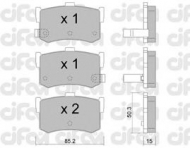 Комплект тормозных колодок CIFAM 822-187-0