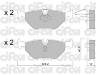 Комплект тормозных колодок CIFAM 822-210-0