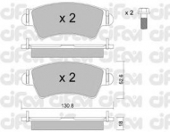 Комплект тормозных колодок CIFAM 822-313-1