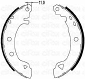 Комлект тормозных накладок CIFAM 153-002