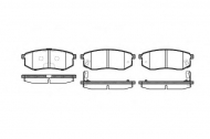 Комплект тормозных колодок WOKING P6493.02