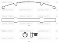 Комплектующие WOKING ACA8525.00