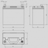 Аккумулятор OPEN PARTS MB045A.00