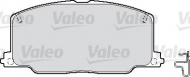 Комплект тормозных колодок VALEO 598620