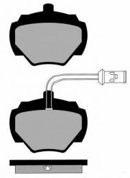 Комплект тормозных колодок Brake ENGINEERING PA423