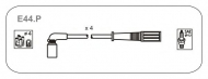 Комплект электропроводки JANMOR E44.P