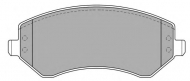Комплект тормозных колодок FREMAX FBP-1239