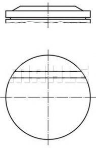 Поршень PERFECT CIRCLE 56 12258 0
