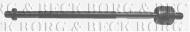 Шарнир BORG & BECK BTR5165