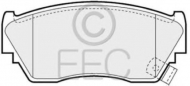 Комплект тормозных колодок EEC BRP0752