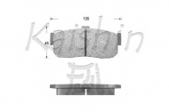 Комплект тормозных колодок KAISHIN D1148