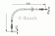 Трос BOSCH 1 987 477 186