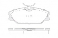 Комплект тормозных колодок KOSHIMO 1850.0058185