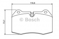 Комплект тормозных колодок BOSCH 0 986 494 282