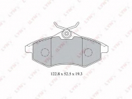 Комплект тормозных колодок LYNXauto BD-2204