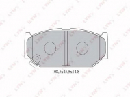 Комплект тормозных колодок LYNXauto BD-7303