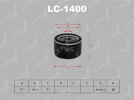Фильтр LYNXauto LC-1400