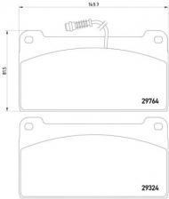 Комплект тормозных колодок HELLA PAGID 8DB 355 005-441