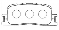 Комплект тормозных колодок ASVA AKD-1064