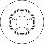 Тормозной диск TEXTAR 92140200