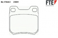 Комплект тормозных колодок FTE BL1785A3
