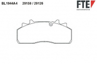 Комплект тормозных колодок FTE BL1944A4