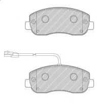 Комплект тормозных колодок FERODO FVR4347