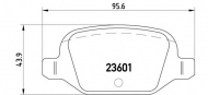 Комплект тормозных колодок BREMBO P 23 064