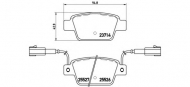 Комплект тормозных колодок BREMBO P 23 135