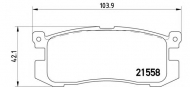 Комплект тормозных колодок BREMBO P 24 025