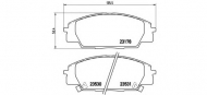 Комплект тормозных колодок BREMBO P 28 032